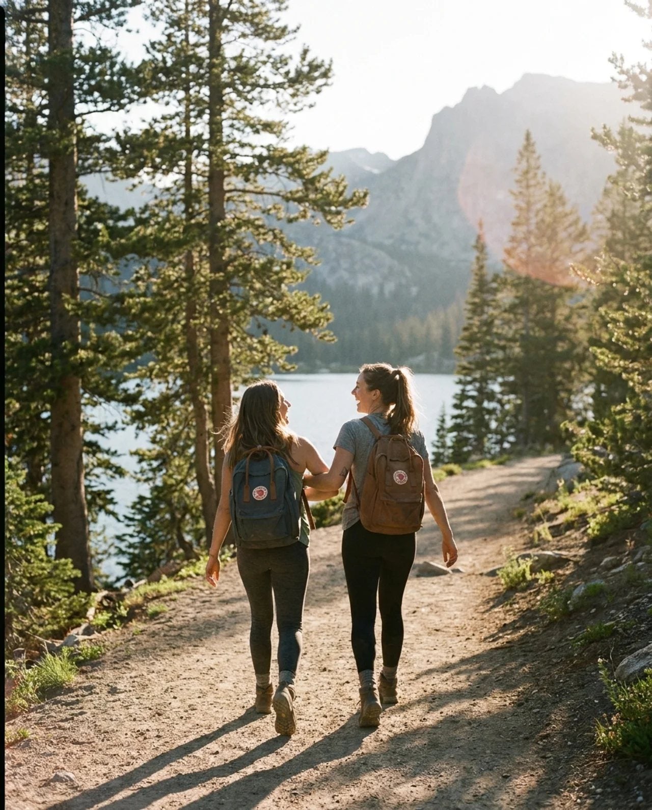 Time outside on a nature trail